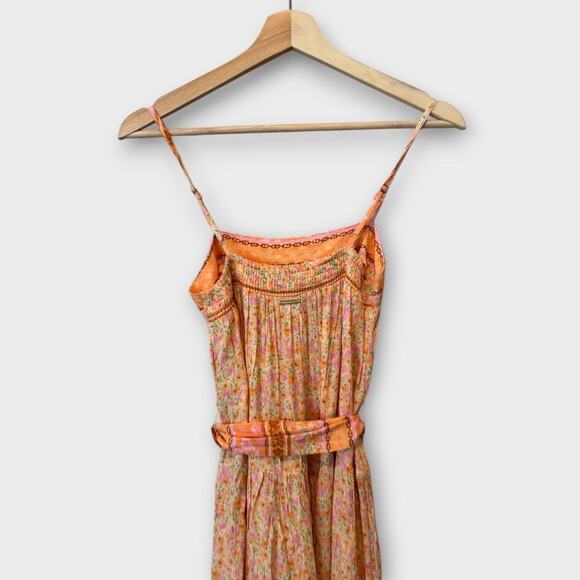 BILLABONG Wish For You Sleeveless Midi Sundress In Pink Dream Size Small - Picture 8 of 14